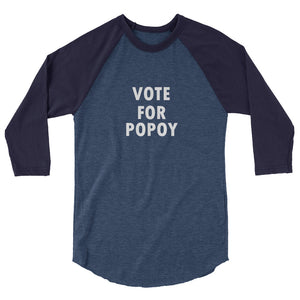 popoy tambay™ NY 3/4 sleeve raglan shirt