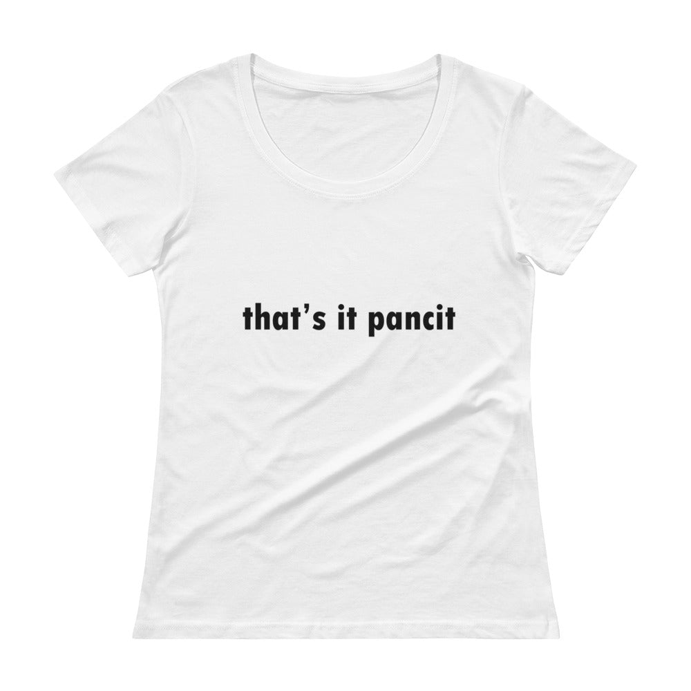 pancit tambay™ NY Ladies' Scoopneck T-Shirt