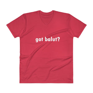 got balut? V-Neck T-Shirt