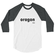 oragon IT 3/4 sleeve raglan shirt