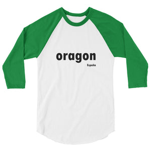oragon ES 3/4 sleeve raglan shirt