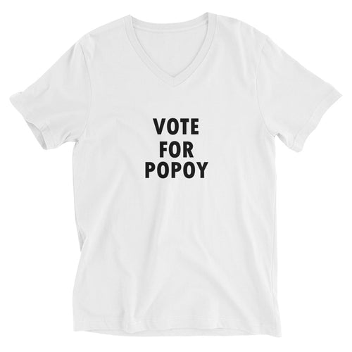 popoy tambay™ NY Unisex Short Sleeve V-Neck T-Shirt