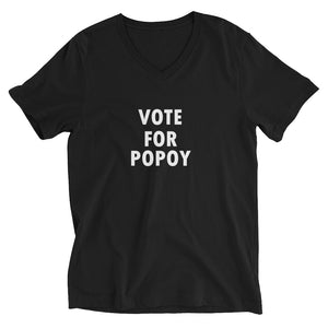 popoy tambay™ NY Unisex Short Sleeve V-Neck T-Shirt