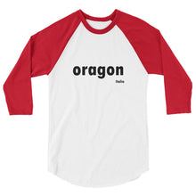 oragon IT 3/4 sleeve raglan shirt